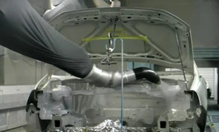 Robotic spraying system